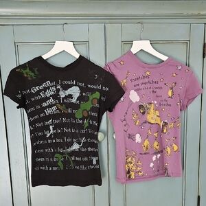 TWO Dr. Seuss Women's' T-Shirts